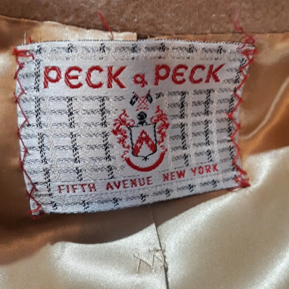 VINTAGE Peck & Peck 1950s Coat Size S/M - Picture 7 of 14